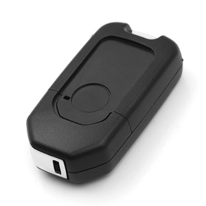 Nuovo arrivo stile HO N.D nero Smart telecomando chiave di controllo auto Flip-2 + 1 pulsante all'ingrosso Co-py cambio frequenza di programmazione - Product Image 6