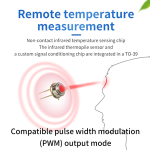 JXCT, módulo de sensor de temperatura de aire acondicionado, Flora, cuerpo humano, sensor de temperatura infrarrojo, medidor de medición de Chip - Product Image 6