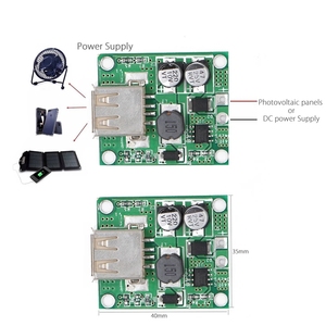 Custom 5V 2A Power Bank Solar Panel Voltage <strong>Controller</strong> Charge <strong>USB</strong> Regulator 5V-20V <strong>Input</strong> 5Vdc Output For Cell Phone Work - Product Image 6