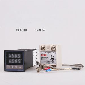 REX-C100 Thermostat <strong>Temperature</strong> Sensing Line 40DA Solid State Relay <strong>SSR</strong> Intelligent <strong>Temperature</strong> <strong>Controller</strong>