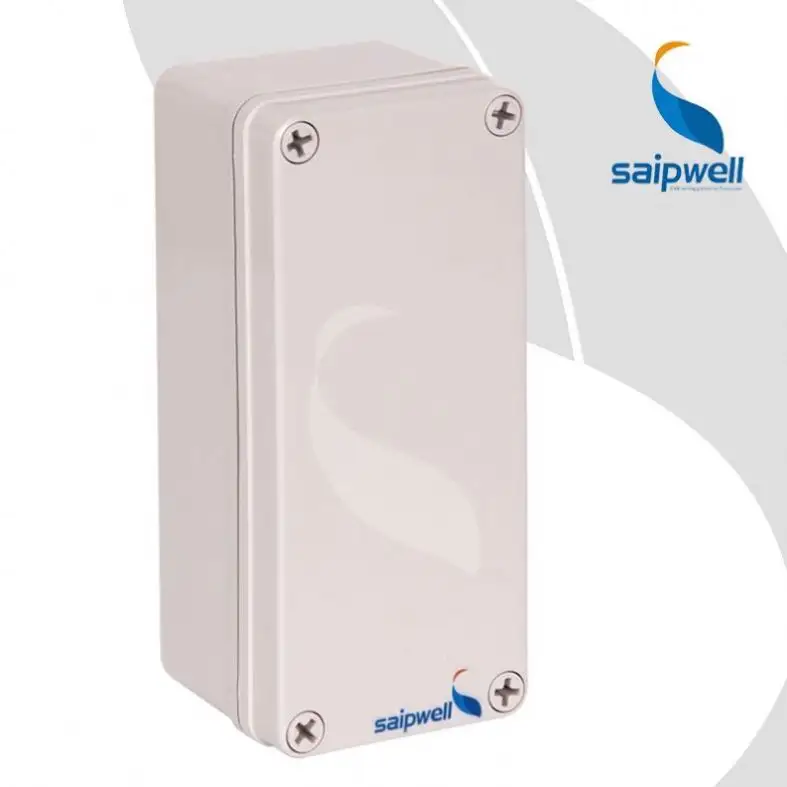 SAIPWELL ABS/PC/PVC/SMC IP66/IP67/IP68/IP65 boîtier de panneau étanche en plastique boîtes de jonction étanche utilisation extérieure