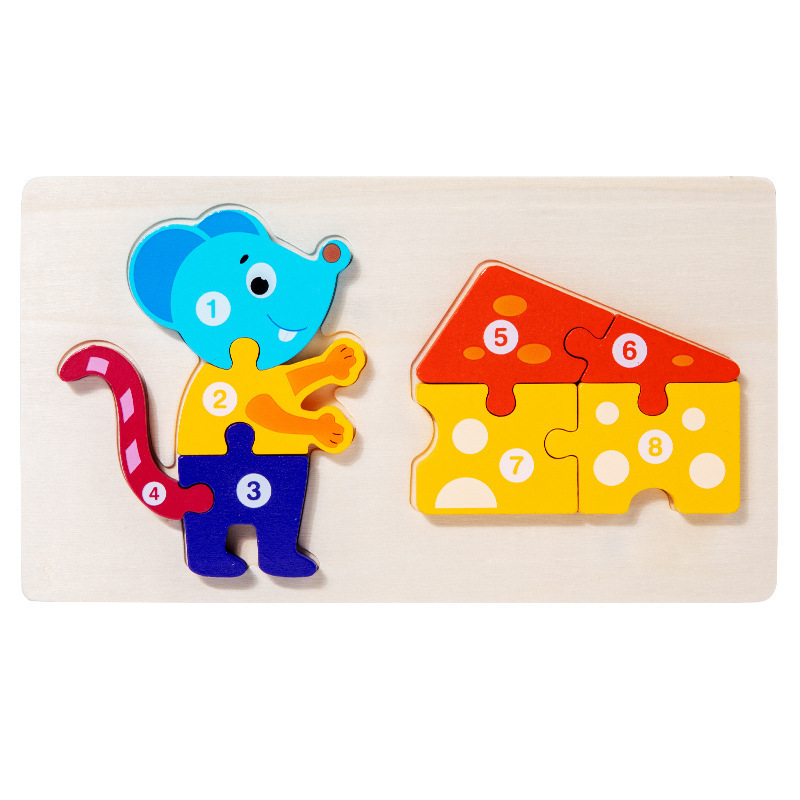 Puzzle della catena alimentare dei topi
