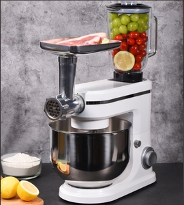 6L hamur karıştırıcı ev mutfak meyve karıştırıcı kıyma karıştırıcı 3 in 1 çok fonksiyonlu hamur kek tezgah mikseri - Product Image 1