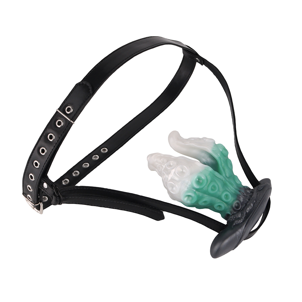 Leather belt-Green