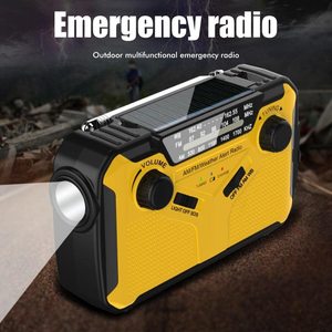 Solar Powered Dynamo <strong>Wind</strong> <strong>up</strong> Rechargeable AM FM WB Radio 3000mah Lithium <strong>LED</strong> Torch Dynamo Multifunction Portable Solar Radio - Product Image 5