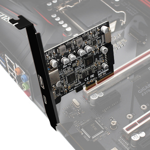 PCIe3.0 to USB3.2 Adapter Card Type-C Front 10Gbps <strong>PCI</strong> Express <strong>PCI</strong>-E USB 3.2 <strong>Controller</strong> Add on Card TypeE 19P/20P Expansion Card - Product Image 6