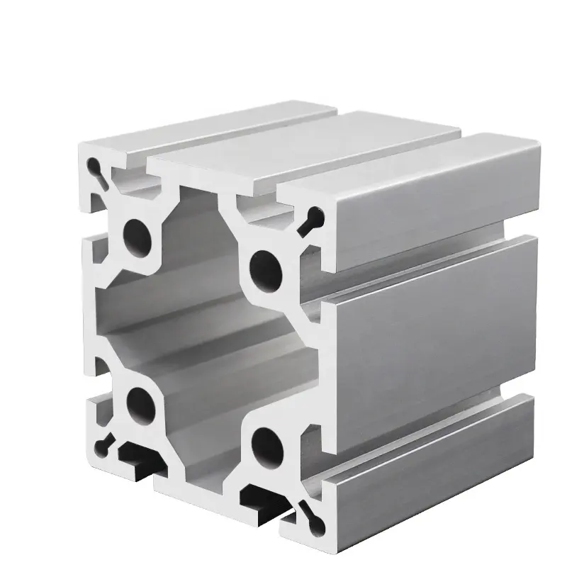 Perfil de extrusión de aluminio, 100x100, 100mm, aleación de aluminio, 100x100