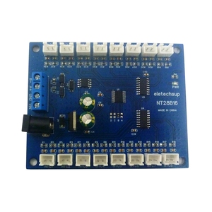 NT28B16 16Ch RS485 Colector de temperatura Modbus RTU Grabador sin papel 10K/20K/50K/100K B3950 Sensor NTC - Product Image 1