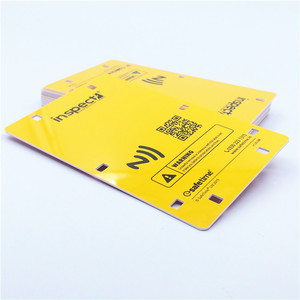 Punzón personalizado troquelado especial tarjeta NFC con código QR número UID - Product Image 6