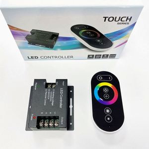 LED luce di striscia di controllo 6key Touch RF telecomando PWM Dimming 12V 24V CCT RGB Led Controller per Led Strip