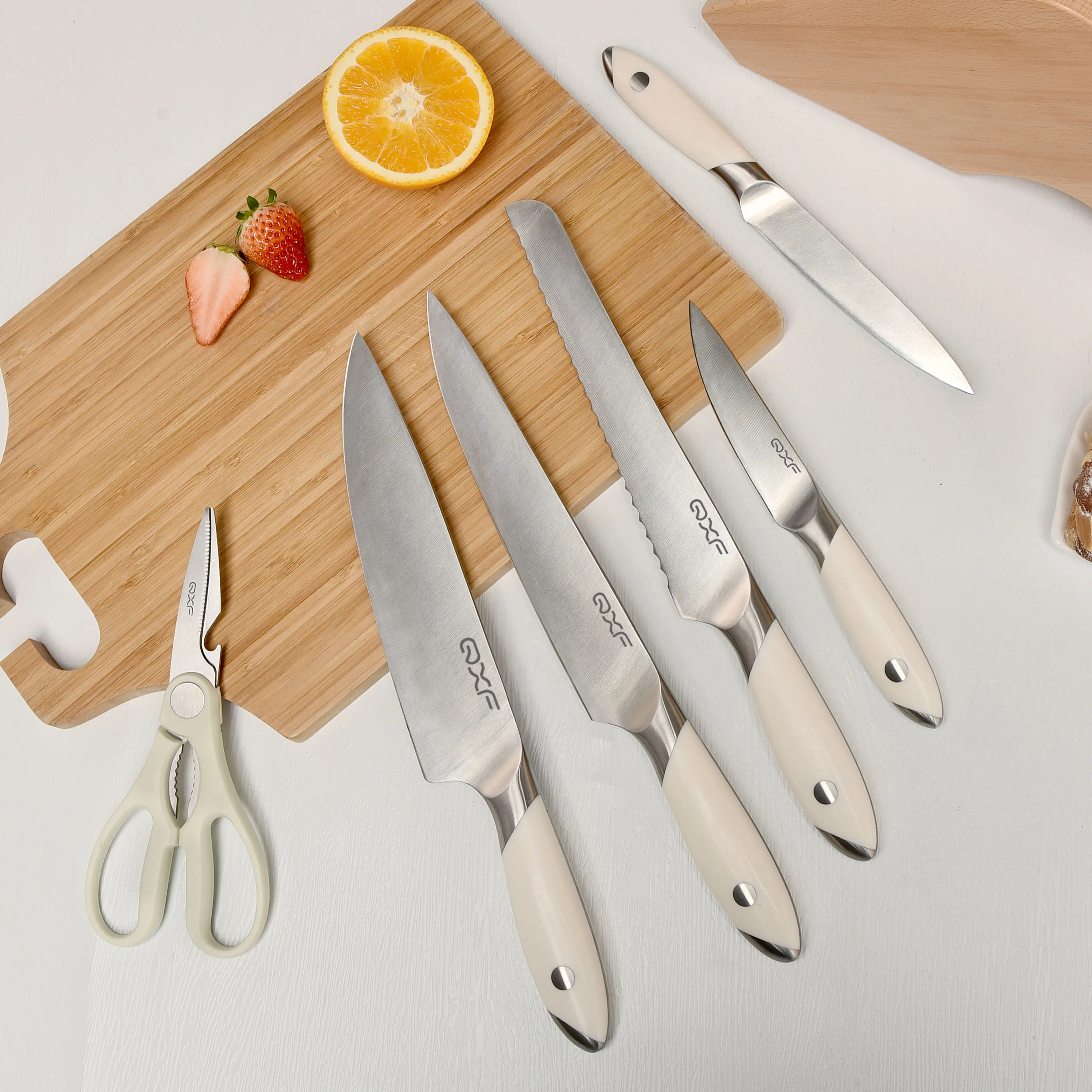 Couteau à découper professionnel Offre Spéciale de 8 pouces couteau à découper pleine soie couteau à trancher la viande avec manche en ABS