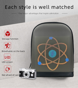 APP Vollfarb-LED-Display-Rucksack Programmier bares digitales Mobiltelefon OLED-Bildschirm für den Außenbereich mit 1 Jahr Garantie - Product Image 5