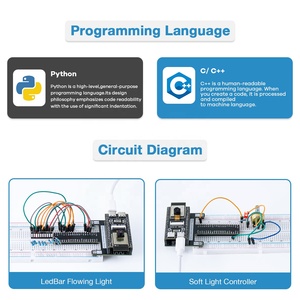 LAFVIN Esp32 wroom 32 <strong>Basic</strong> Starter Kit with ESP32-S3-WROOM , Onboard Camera Over 50 tutorial <strong>projects</strong> For <strong>Arduino</strong> IDE Esp32 Kit