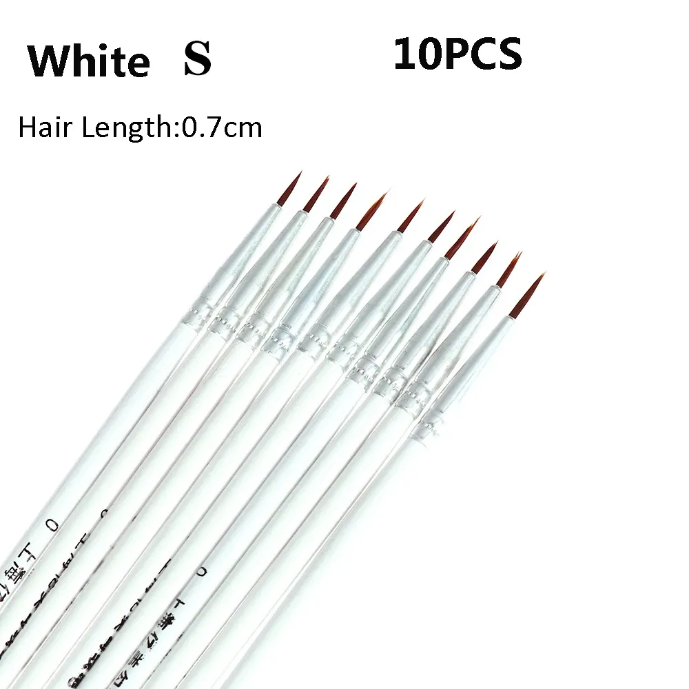 10 ชิ้น สีขาว S