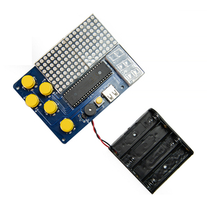 DIY Game Kit 51 SCM Chip <strong>Retro</strong> Electronic Soldering Practice Classic Pixel Games <strong>Console</strong> Maker Electronic Student Lab - Product Image 4