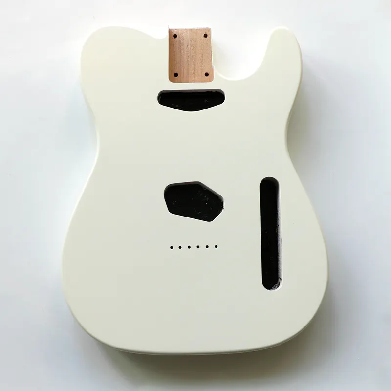 Großhandel DIY Vintage White Alder Standard TL Gitarren körper Nitro Satin Fertig für benutzer definierte hand gefertigte Gitarren