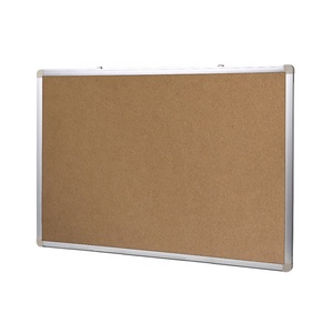 Çerçeve ofis mantar Bulliten kurulu ile duvarlar için ahşap çerçeveli mantar kurulu itme pimi kurulu - Product Image 5