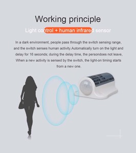 Sensor de movimiento infrarrojo humano, interruptor de luz PIR, módulo Detector para Arduino