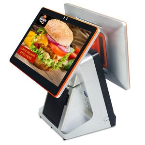 Sistema pos para restaurante, máquina de venta al por menor, con pantalla dual de 14 pulgadas, pos, todo en uno - Product Image 2