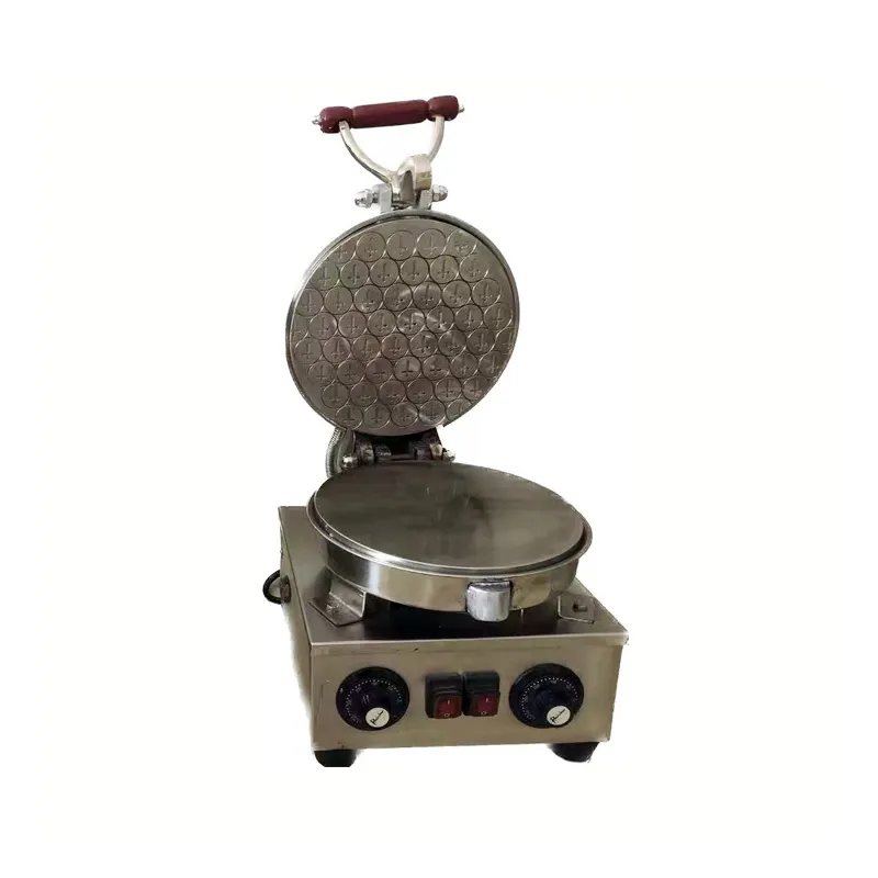 Máquina para hacer conos de oblea Shineho, máquina rotativa para hacer panqueques, favores de fiesta de comunión sagrada para iglesia de pan de comunión sagrada