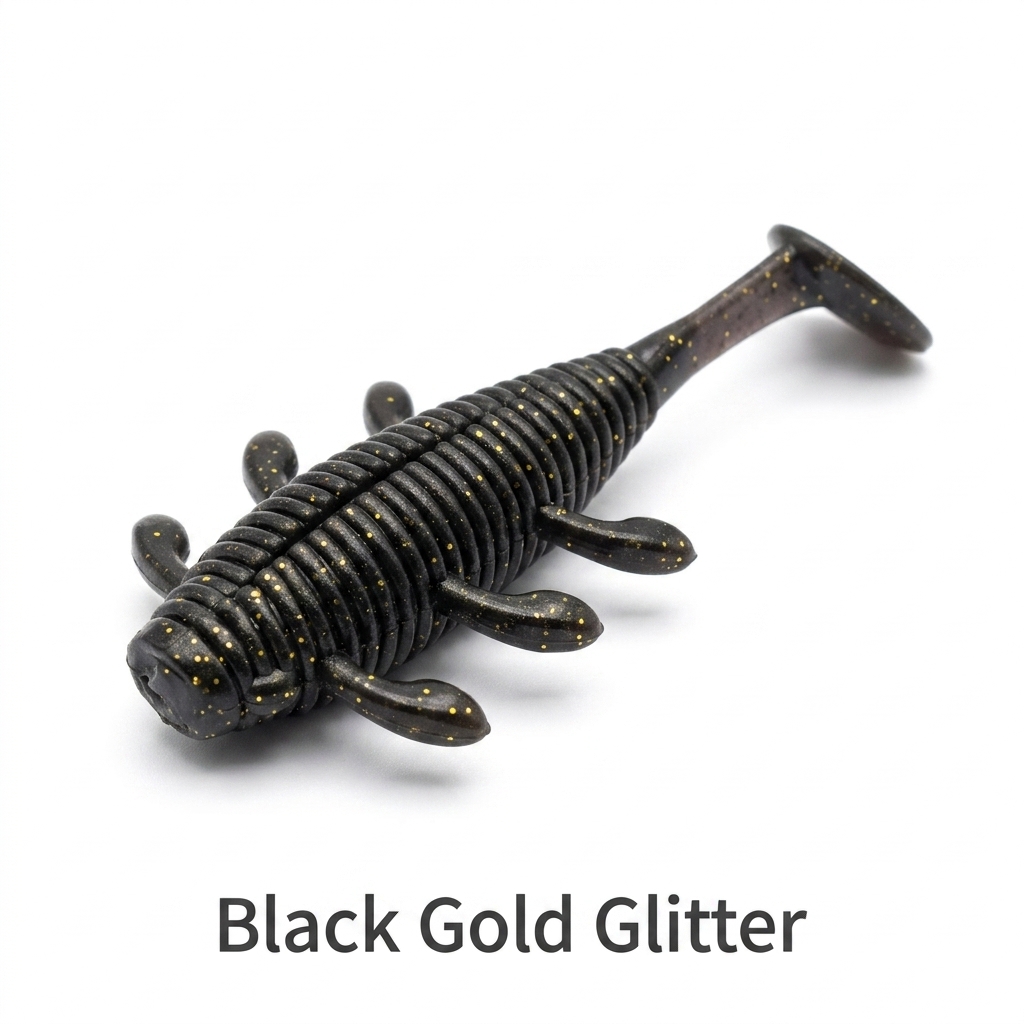 Black Gold Glitter