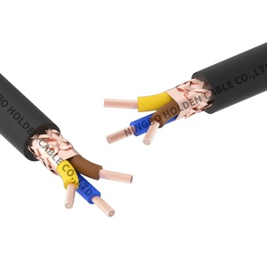 18 26 24 22 20 AWG 2 3 4 5 6 çekirdek pvc korumalı tel saf bakır RVVP kontrol güç elektrik kablosu - Product Image 5