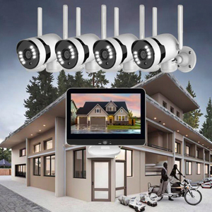 12.5-inch Screen <strong>Wireless</strong> NVR Kit 5MP Home <strong>Security</strong> <strong>System</strong> Wifi Ptz Network Camera 8CH Wifi CCTV Camera <strong>System</strong> OEM Customizable - Product Image 4