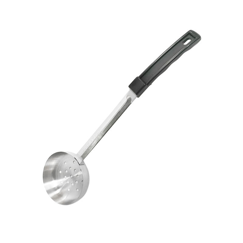 Perforated Portion Spoon-Black