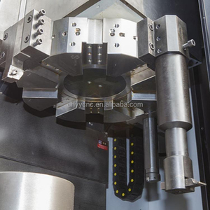 LCK550 Mini CNC Torno vertical automático con sistema Siemens CNC Torno vertical de alta precisión en venta - Product Image 6