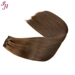 Straight <strong>Human</strong> Hair Extensions Cuticle Aligned Raw Virgin Invisible 10A Silky Straight Clip in Hair - Product Image 4