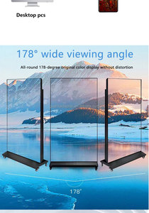 Ультратонкий экран 4 К Android lcd Totem 85 "75" интерактивный киоск видео рекламный щит с Wi-Fi/USB входом для полки объявлений - Product Image 6