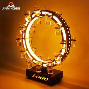 Có thể sạc lại LED cup chủ cho Câu lạc bộ đêm Cocktail Shot Glass hiển thị đứng bia Whisky chai Presenter cho quảng cáo - Product Image 3