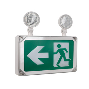 Canada IP65 thời tiết màu xanh lá cây chạy người đàn ông khẩn cấp dấu hiệu <span class=keywords><strong>Exit</strong></span> Combo đơn vị - Product Image 2