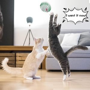 Pets Colorful Stuffed <strong>Mouse</strong> in Cage Interactive Cats Kitten Spring Ball <strong>Toy</strong> With Bell - Product Image 4