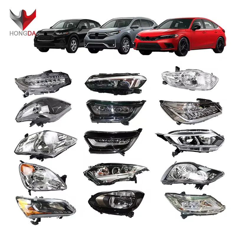 Otomatik araba Led Honda Honda Delanteros far far Honda Civic şehir cr-v Crv Accord Fit caz HR-V 2020 2021 2022 2023