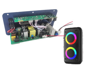 D100-II 220V/12V kỹ thuật số BT khuếch đại hội đồng quản trị rạp hát tại nhà & xe hơi âm thanh karaoke Receiver với một microphone loa siêu trầm phiên bản II - Product Image 3