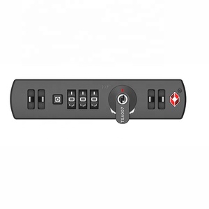 3 haneli girinti TSA fermuar kilidi çift çektirme - Product Image 2