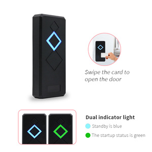 Lector de proximidad IC Wiegand NFC para exteriores 13,56 Mhz compatible con Mifare1K Rfid lector de Control de acceso inteligente sin contacto - Product Image 2