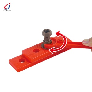 Chengji çocuk erken öğrenme eğitim plastik oyuncak onarım gerçek aracı Set simülasyon aydınlatma müzik elektrikçi oyuncak mekanik aracı - Product Image 3