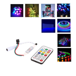 Мини 21 ключ Инфракрасный беспроводной RGB светодиодные полосы света пульт дистанционного управления для WS2811 WS2812B Светодиодные полосы света DC 5-24V - Product Image 6