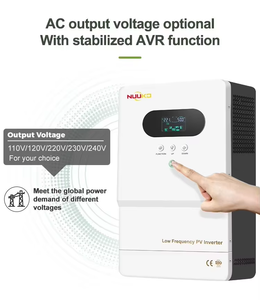 NUKO OFFハイブリッド1-6kWソーラーインバーター単相DC/ AC入力MPPT正弦波オールインワンソーラーパワーハイブリッドインバーターWIFI付き - Product Image 5