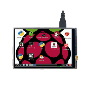 Raspberry PI 4 módulos LCD 3,5 pulgadas TFT 480*320 Panel GPIO Monitor pantalla táctil con estuche para RPI 4B/3B/3B +