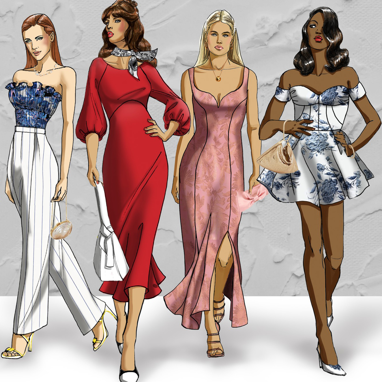 Custom women dress