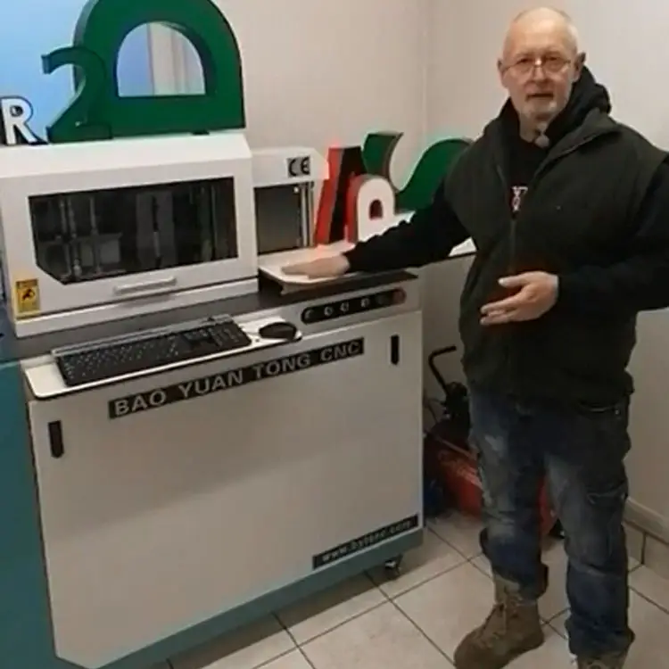 Dobrador automático de letras de canal cnc para perfil de alumínio, máquina dobradeira para perfil de alumínio com letras 3D