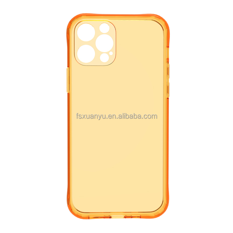 Arancione fluorescente trasparente