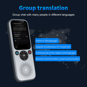 Bestseller tragbares Smart AI-Übersetzer gerät Zwei-Wege-Online-Sprache 138 Sprachen Farbdisplay-Aufnahme funktion Android OS - Product Image 2