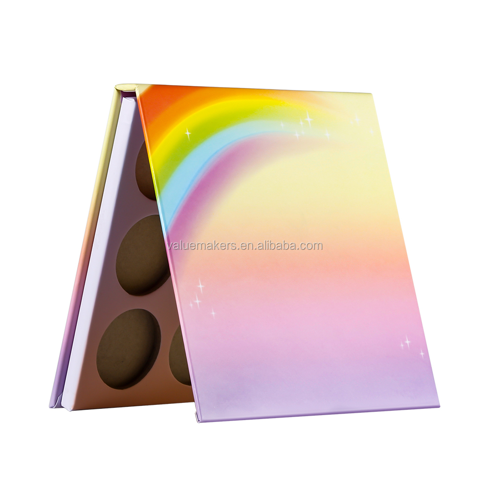 Pacchetto tavolozza vuota arcobaleno