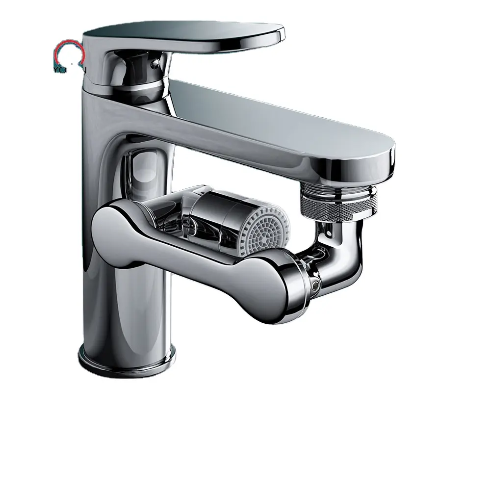 Yowin Flexible swivel extension aerator faucet extender 1080 degree swivel rotatable faucet aerator