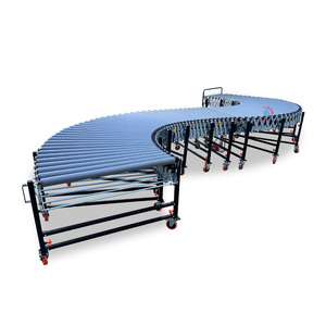 Factory Direct Supply Motorized Roller <strong>Conveyor</strong> Line Retractable Roller <strong>Conveyor</strong> for Logistic Boxes <strong>Unloading</strong> <strong>Loading</strong> on Sale - Product Image 2