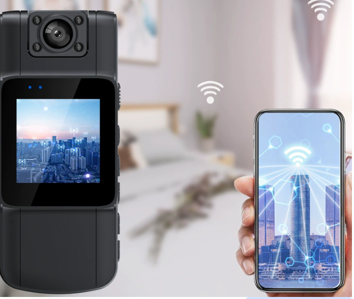 Black 4k wifi version-with screen/wireless connection
